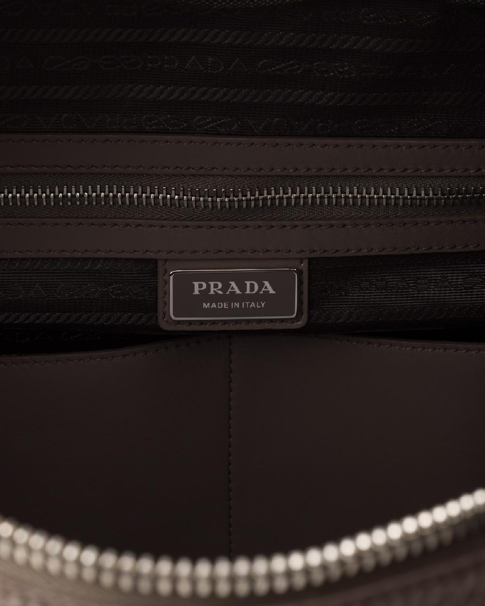 Prada Maletín de piel Rebajas de fin de temporada