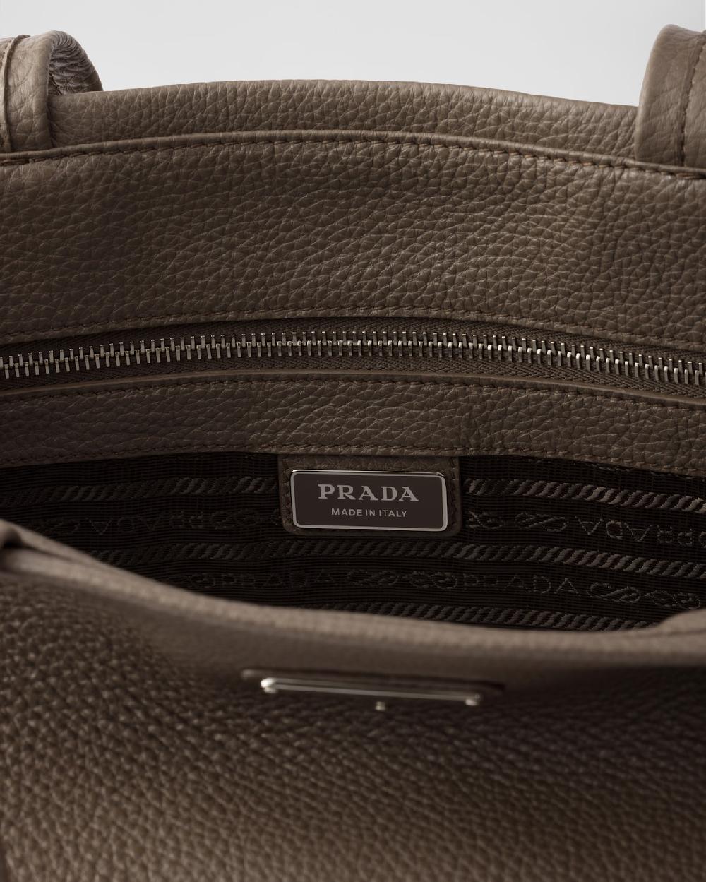 Prada Bolso tote de piel Precio ultrabajo