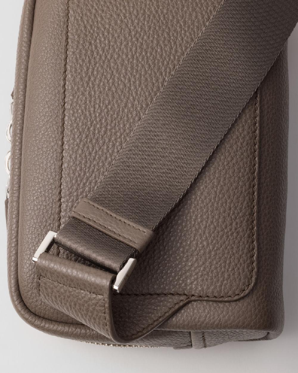 Prada Bolso bandolera de piel Outlet