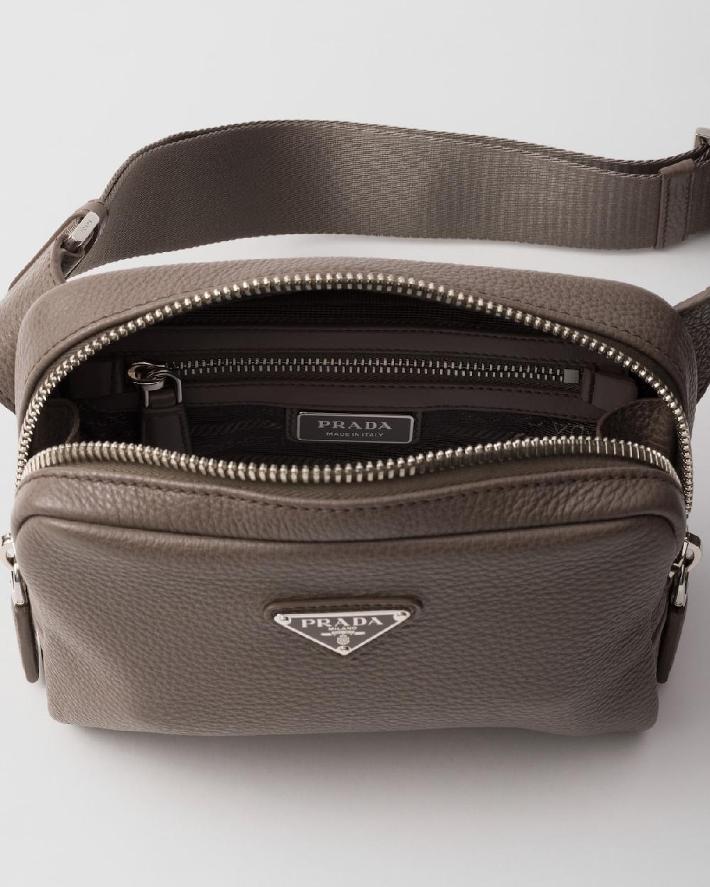 Prada Bolso bandolera de piel Outlet