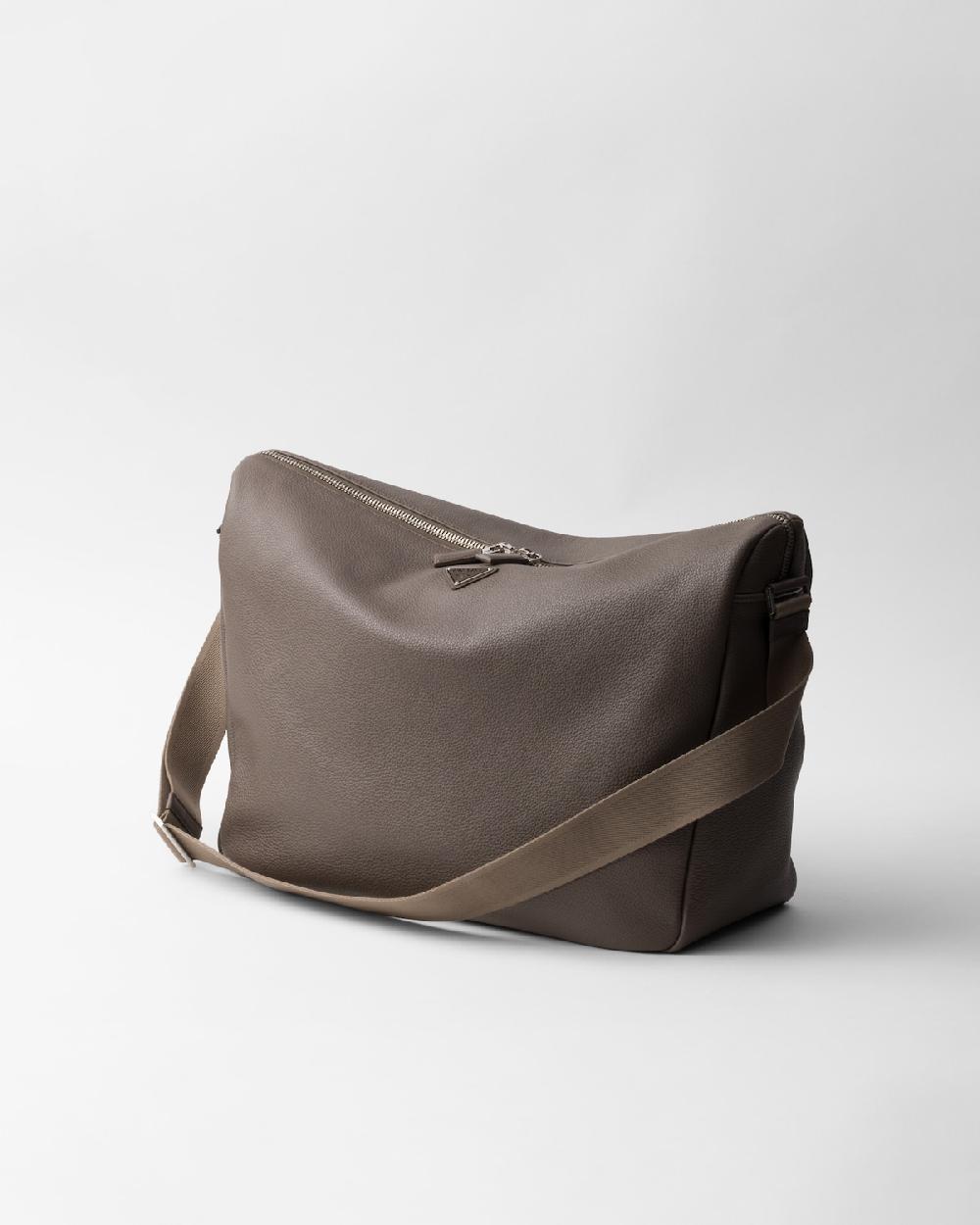 Prada Bolso bandolera de piel Rebajas
