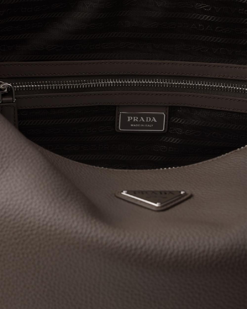 Prada Bolso bandolera de piel Rebajas