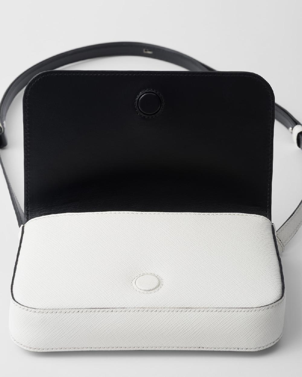Prada Bolso bandolera de piel Saffiano Los más vendidos