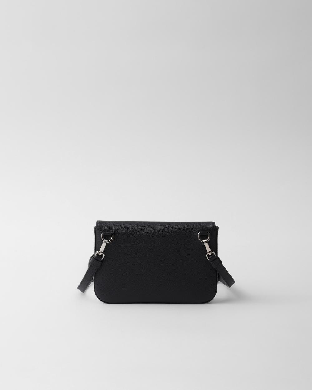 Prada Bolso bandolera de piel Saffiano Ventas relámpago