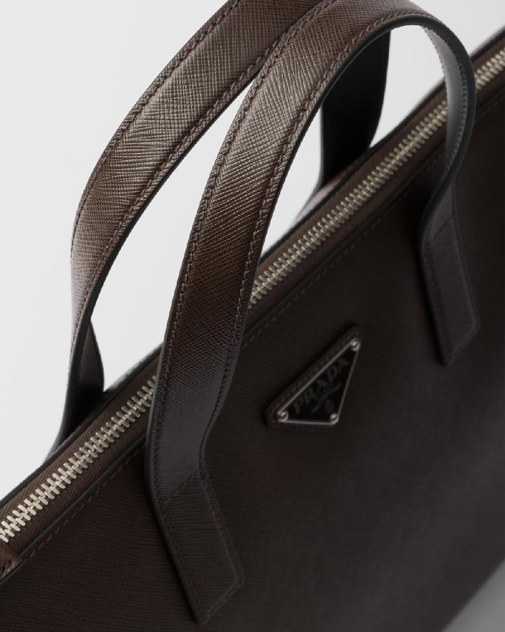 Prada Bolso de piel Saffiano Tienda