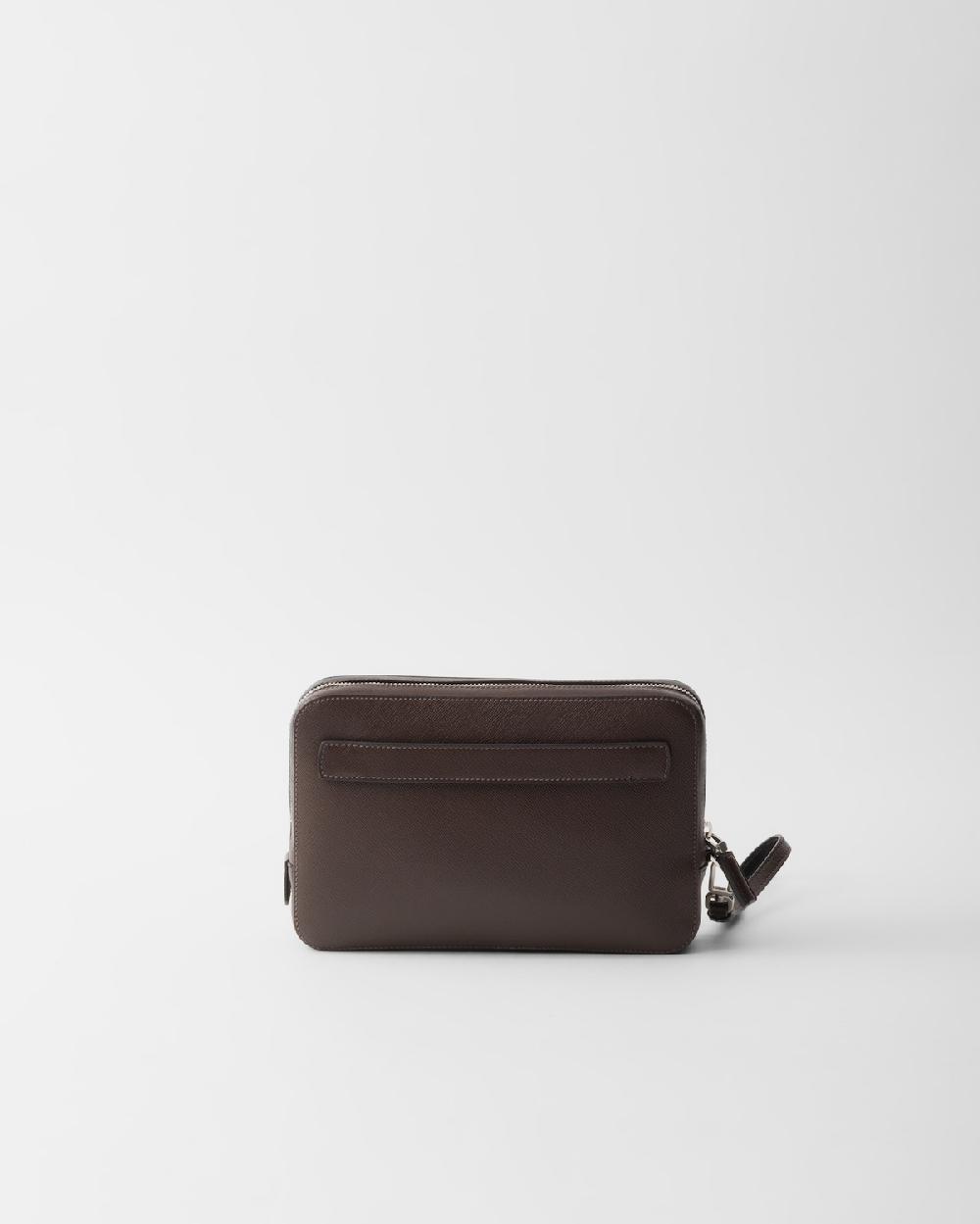 Prada Bolsa de piel Saffiano Liquidación