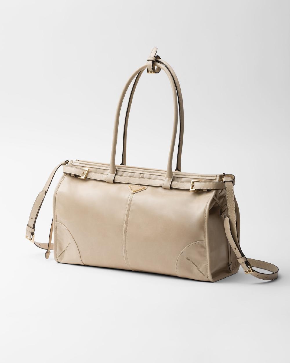 Prada Bolso grande Prada Bonnie de piel Promoción por tiempo limitado