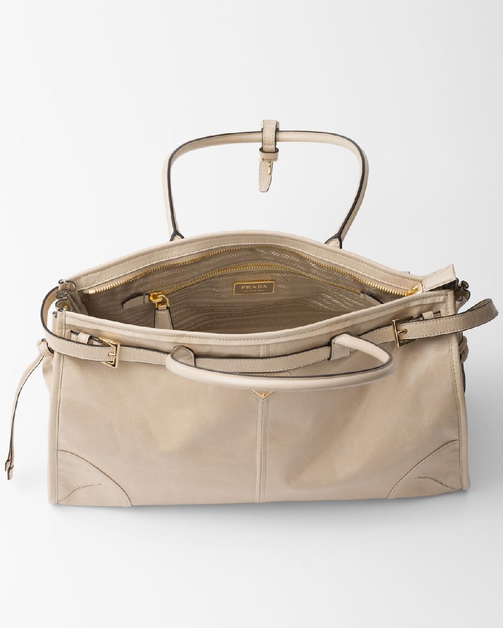 Prada Bolso grande Prada Bonnie de piel Promoción por tiempo limitado