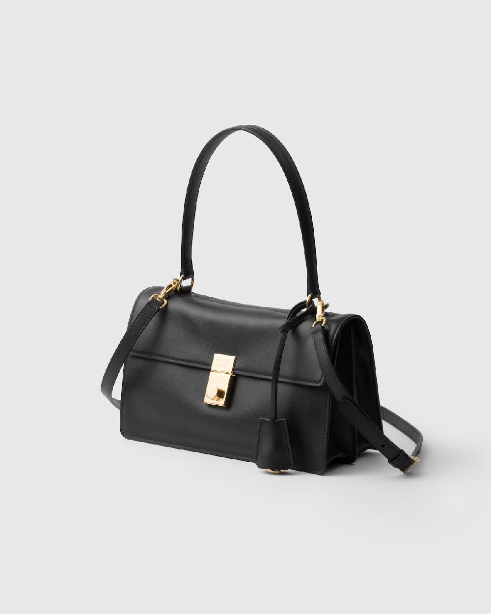 Prada Bolso bandolera Prada Soft Sound de piel mediano