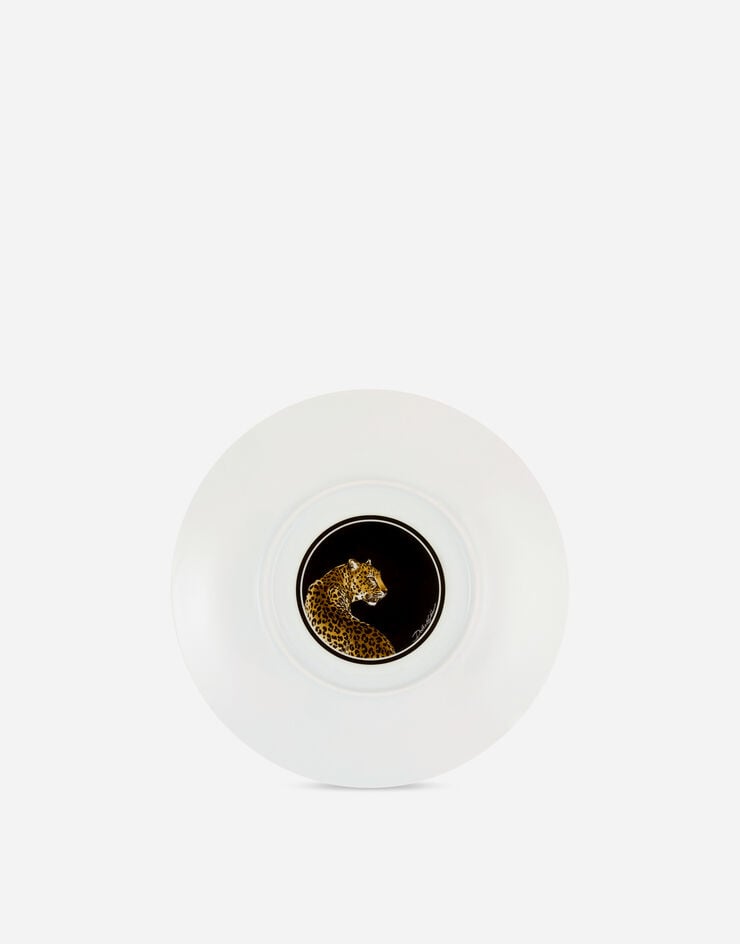 Dolce & Gabbana Conjunto de 2 platos de postre de porcelana Oferta especial de fábrica
