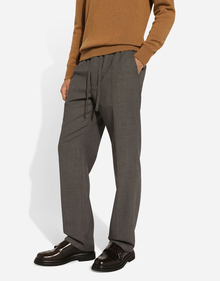 Dolce & Gabbana Pantalón de chándal de lana Mejor oferta