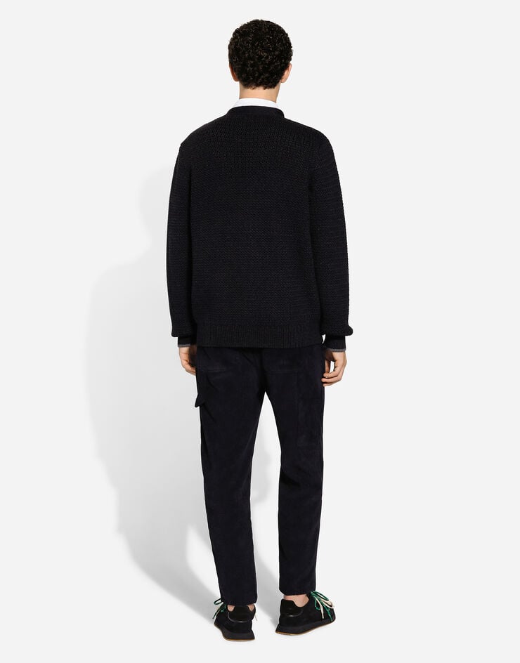 Dolce & Gabbana Cárdigan de lana hecho a mano COMPRAR AHORA