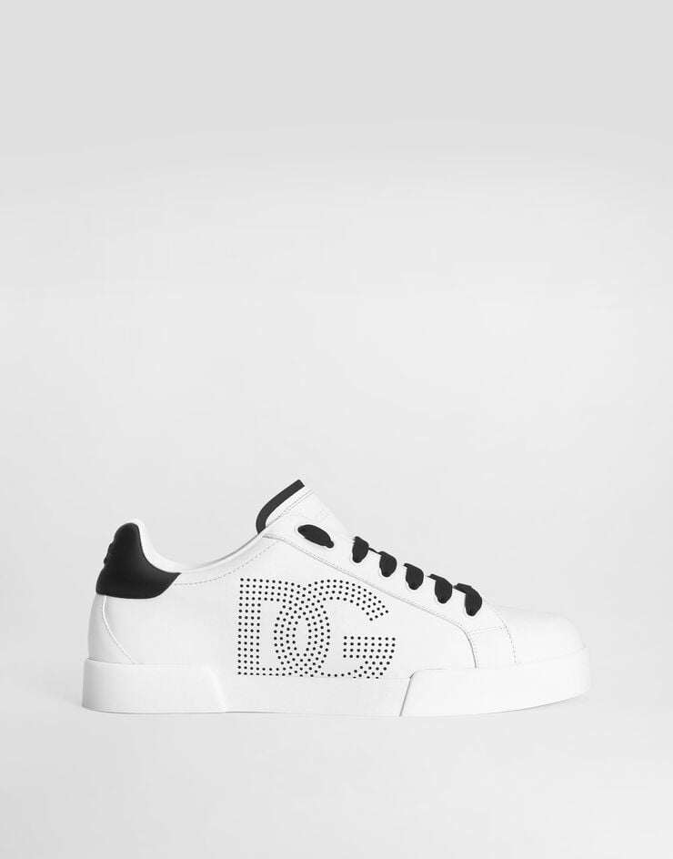 Dolce & Gabbana Zapatilla Portofino en piel de becerro