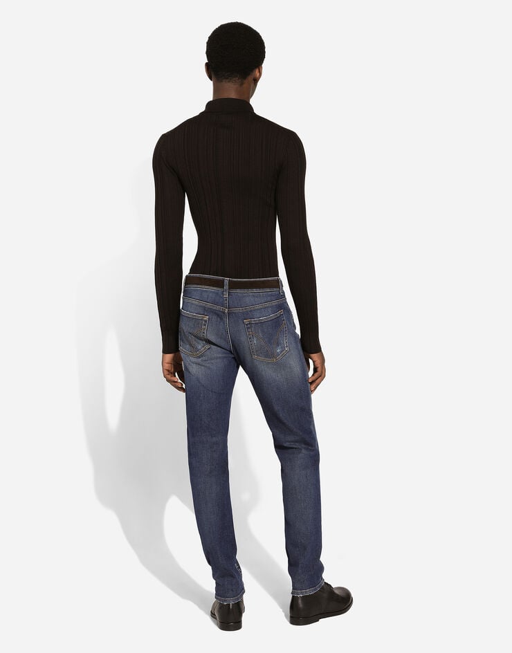 Dolce & Gabbana Vaqueros slim de denim elástico En oferta