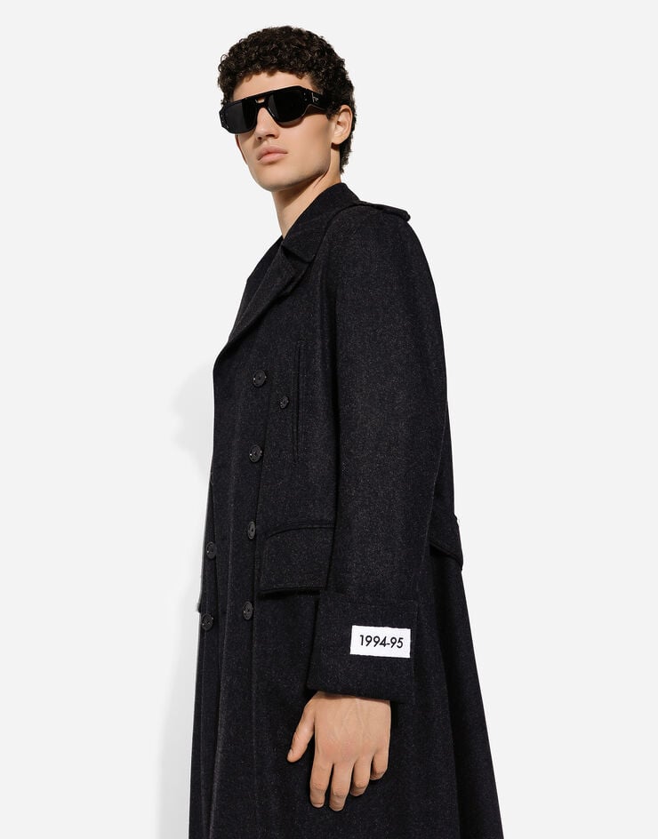 Dolce & Gabbana Chaquetón de botonadura doble de cachemira Libre de impuestos