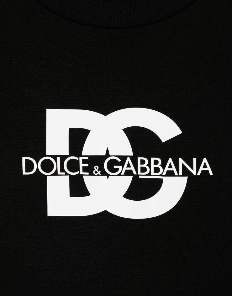 Dolce & Gabbana Camiseta de manga corta con logotipo DG estampado Devoluciones gratuitas