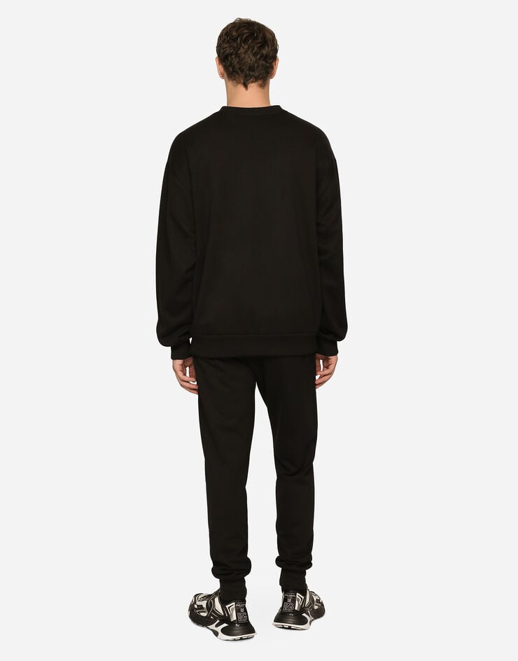 Dolce & Gabbana Sudadera de punto con logotipo DG estampado En oferta
