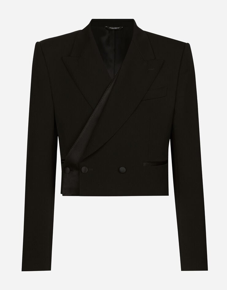 Dolce & Gabbana Spencer de botonadura doble de lana