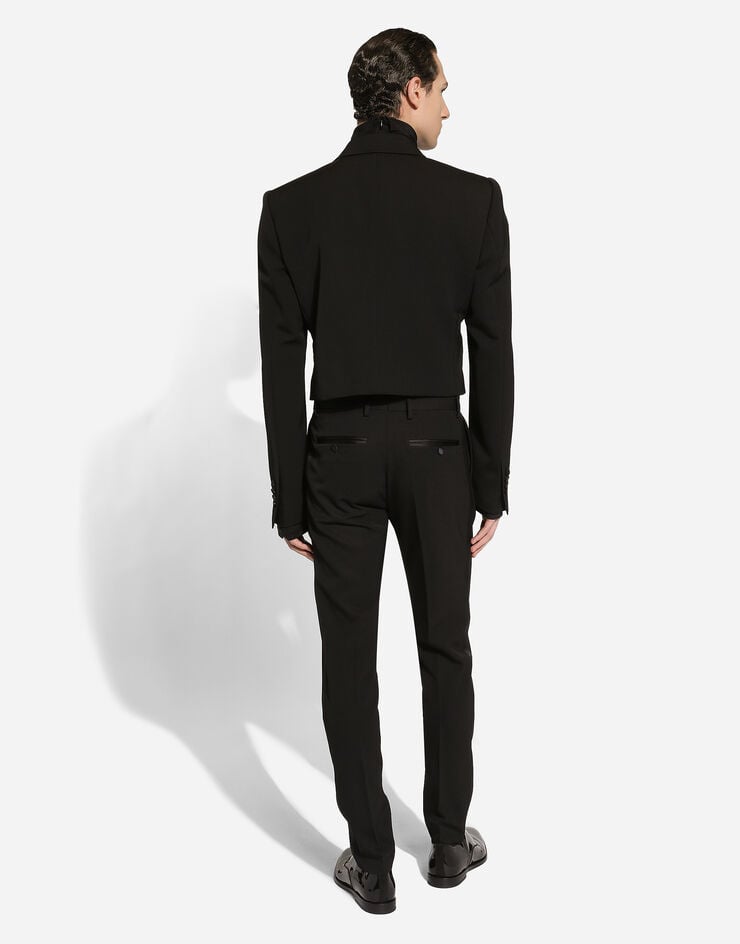 Dolce & Gabbana Spencer de botonadura doble de lana Grandes ahorros