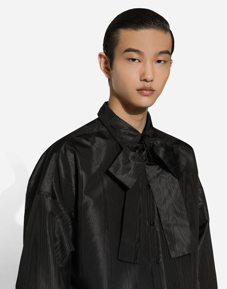 Dolce & Gabbana Camisa superoversize de seda Rebajas de fin de temporada