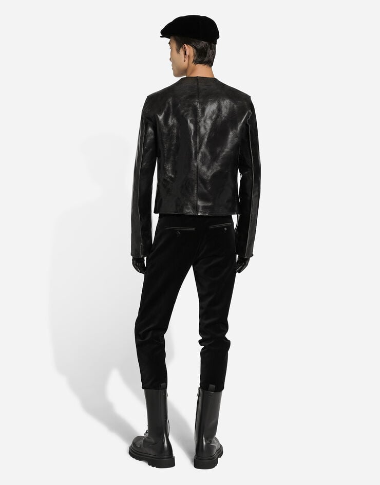 Dolce & Gabbana Pantalón clásico de terciopelo Precio ultrabajo