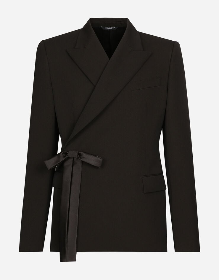 Dolce & Gabbana Chaqueta de botonadura doble de lana