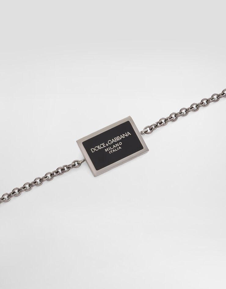 Dolce & Gabbana Pulsera de metal con logotipo Rebajas