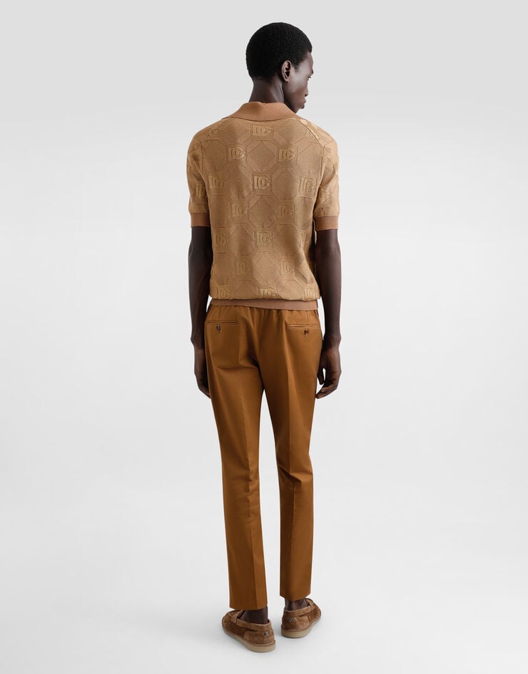 Dolce & Gabbana Pantalón sastre de algodón En oferta
