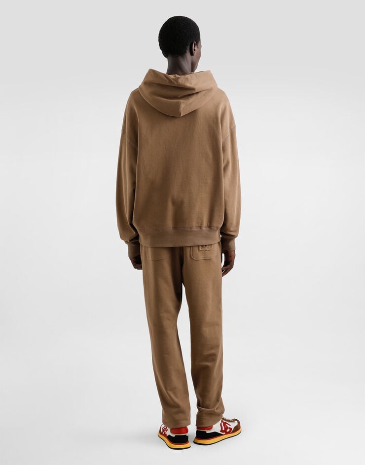 Dolce & Gabbana Sudadera con capucha de algodón con logotipo Gran oferta