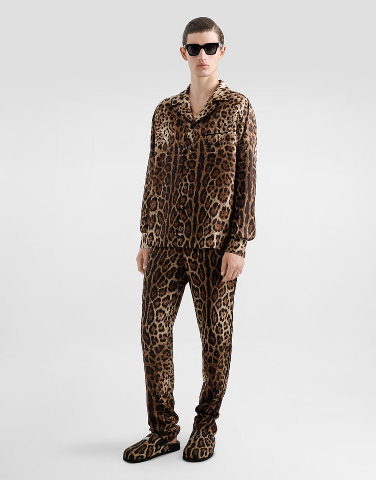 Dolce & Gabbana Pantalón tipo pijama de seda COMPRAR AHORA