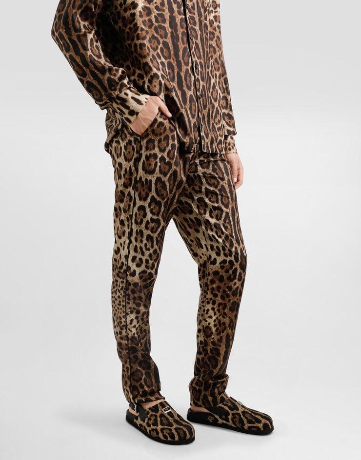 Dolce & Gabbana Pantalón tipo pijama de seda COMPRAR AHORA