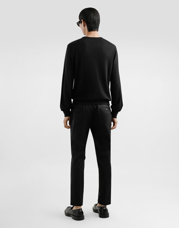 Dolce & Gabbana Pantalón sastre de algodón Envío internacional gratuito