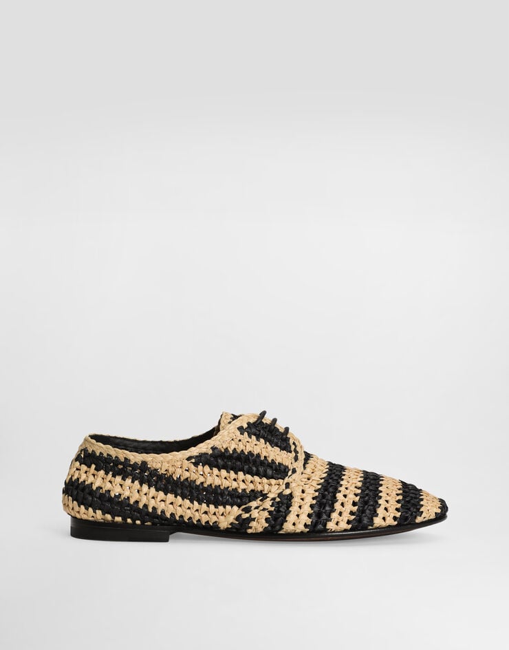 Dolce & Gabbana Derby de rafia trenzada