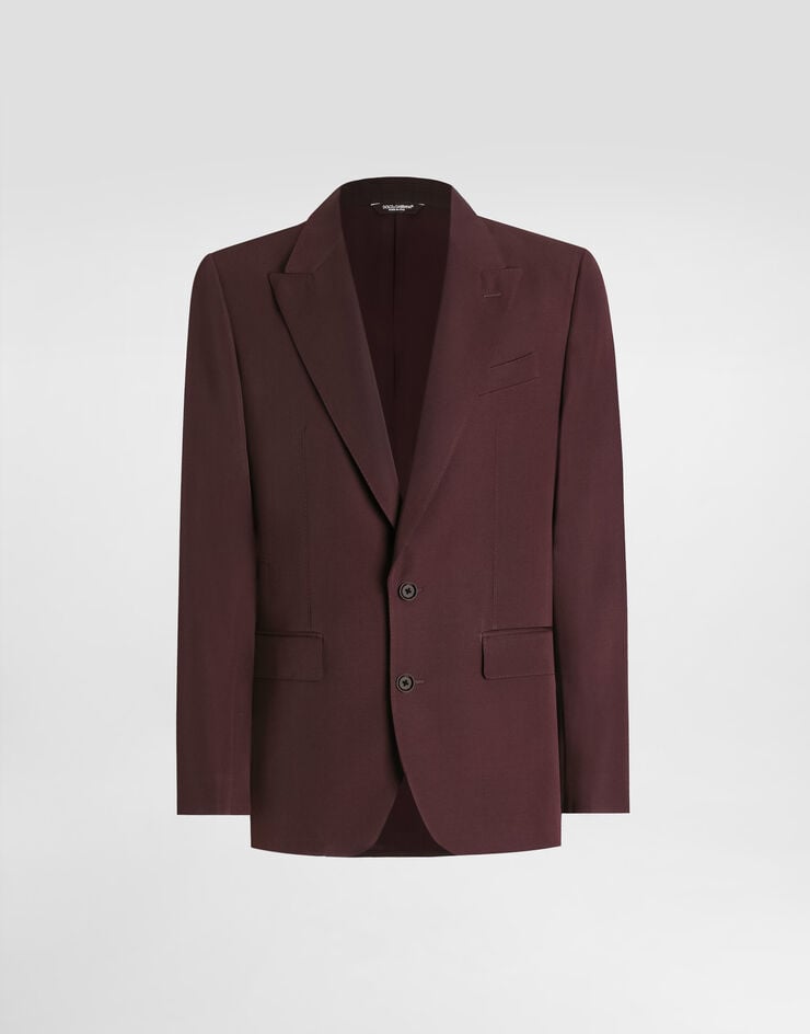 Dolce & Gabbana Chaqueta con botonadura sencilla de paño de lana