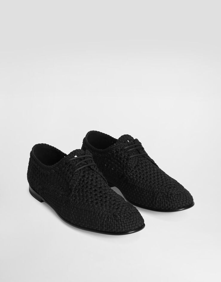 Dolce & Gabbana Derby de tejido trenzado Descuento por venta flash