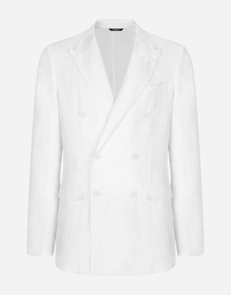 Dolce & Gabbana Chaqueta Taormina de botonadura doble en lino