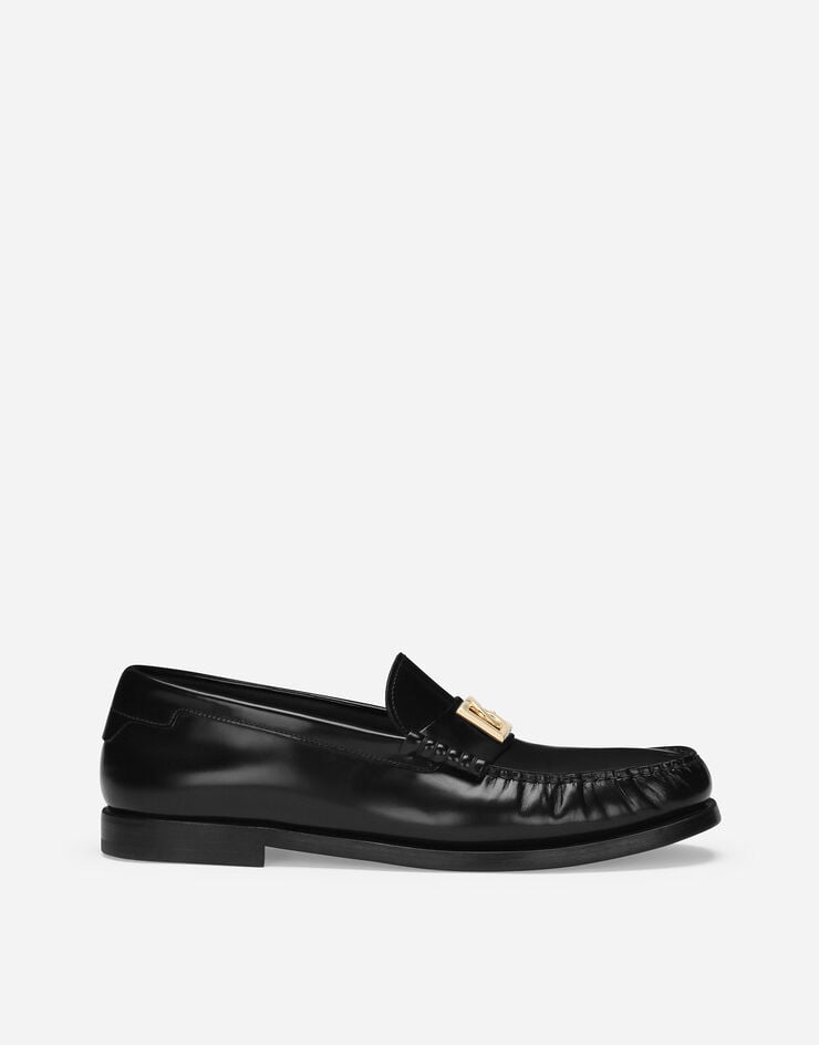 Dolce & Gabbana Mocasín en piel de becerro cepillada
