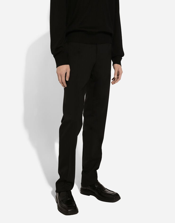 Dolce & Gabbana Pantalones de lana elástica Los más vendidos
