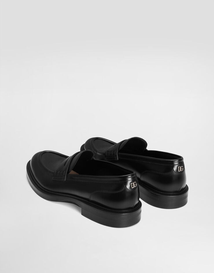 Dolce & Gabbana Mocasín en piel de becerro cepillada Tienda