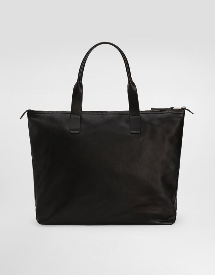 Dolce & Gabbana Bolso shopper mediano en piel de becerro Gran oferta