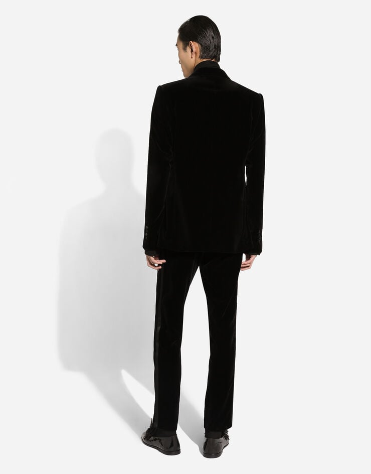 Dolce & Gabbana Camisa oversize de seda con chalina en el cuello Mejor oferta