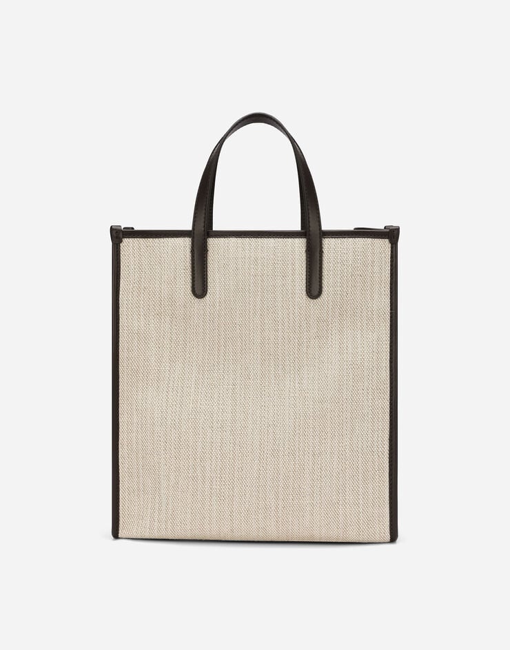Dolce & Gabbana Bolso shopper pequeño de lona estructurada Últimos 2 días