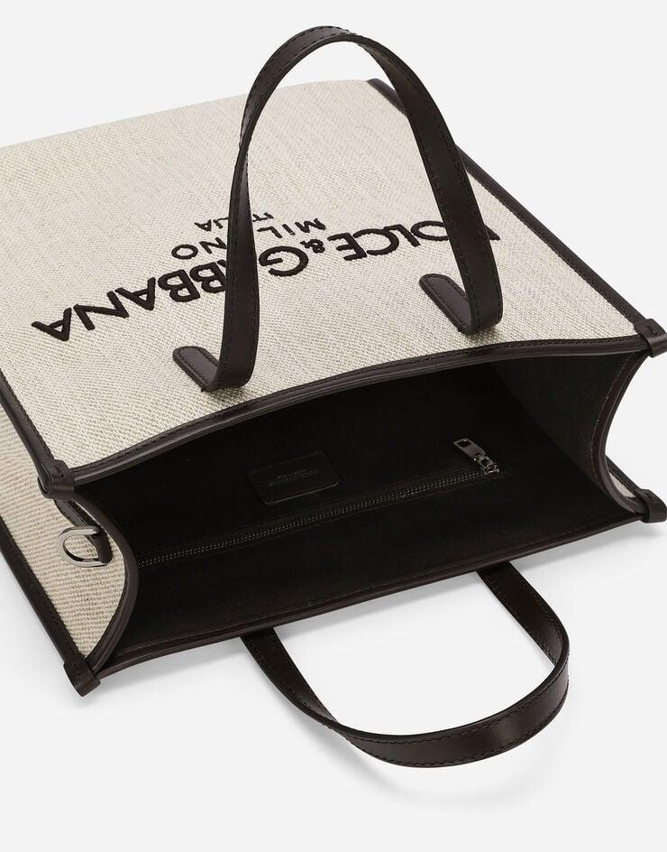 Dolce & Gabbana Bolso shopper pequeño de lona estructurada Últimos 2 días