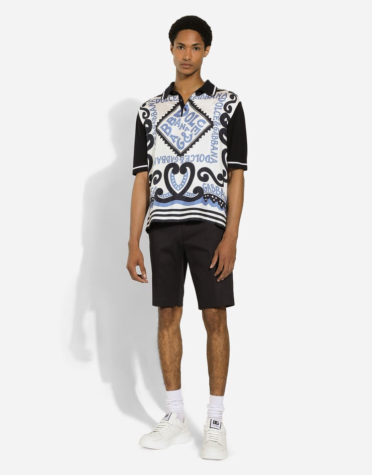 Dolce & Gabbana Bermudas de algodón elástico Solo queda un día
