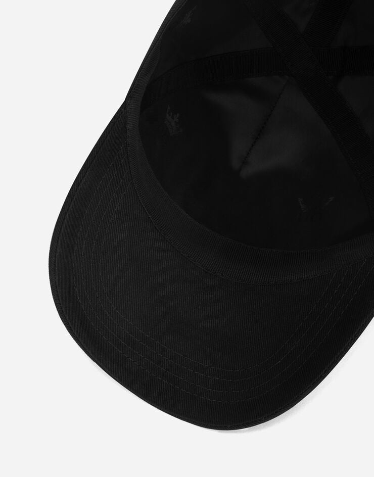 Dolce & Gabbana Gorra de béisbol de algodón con DG bordado Envío internacional gratuito