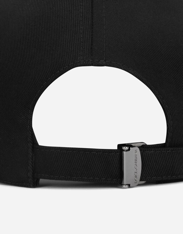 Dolce & Gabbana Gorra de béisbol de algodón con DG bordado Envío internacional gratuito