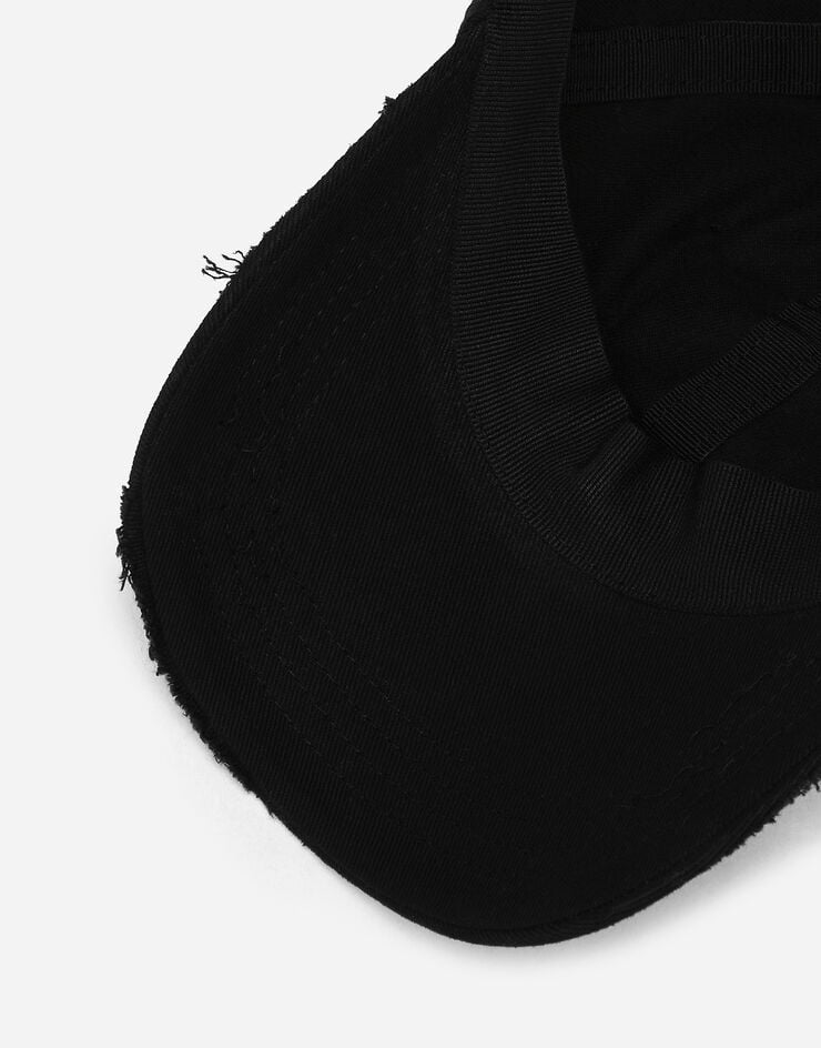 Dolce & Gabbana Gorra de béisbol en sarga de algodón Precios de Black Friday