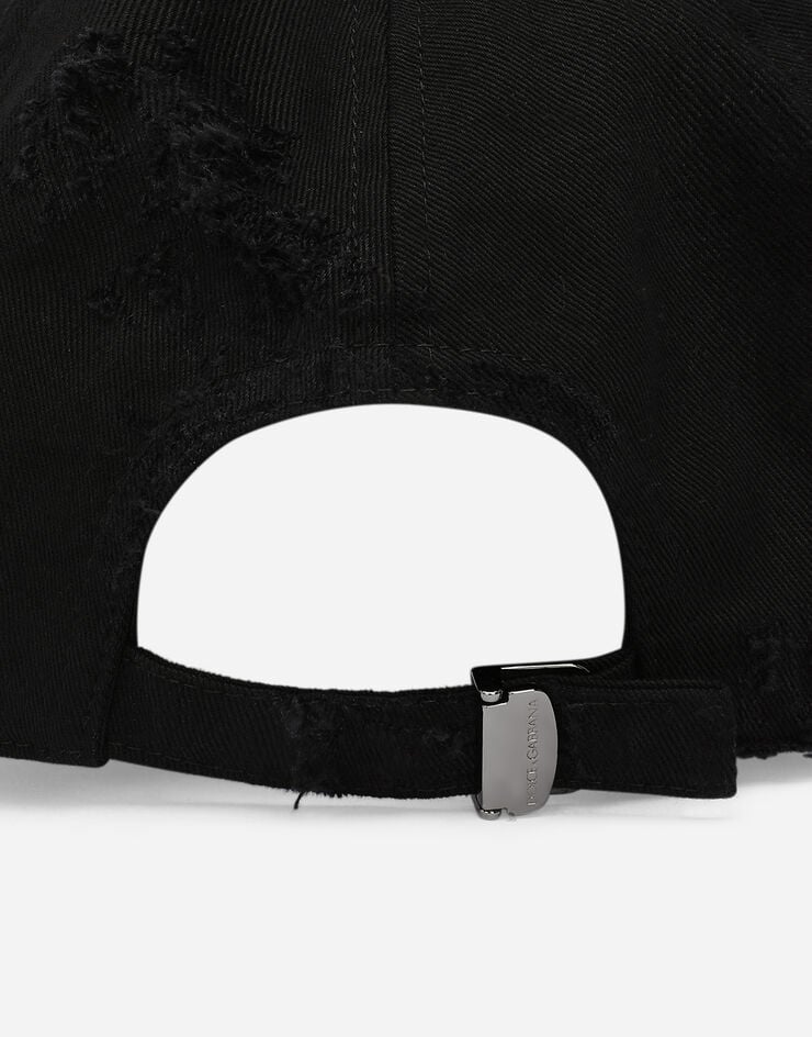 Dolce & Gabbana Gorra de béisbol en sarga de algodón Precios de Black Friday