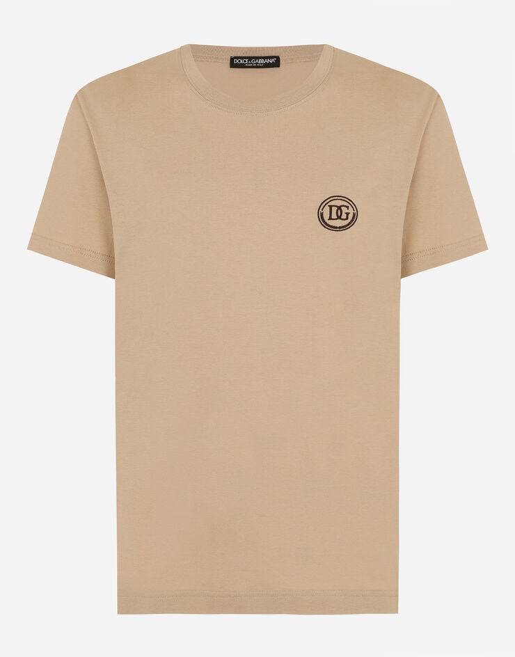 Dolce & Gabbana Camiseta de manga corta con DG bordado