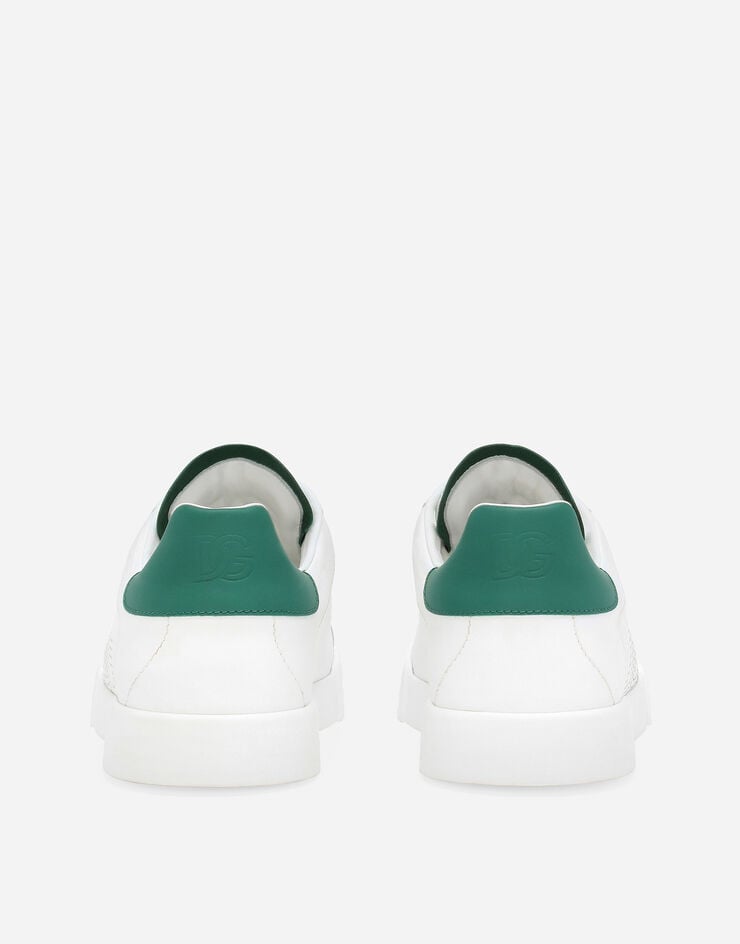 Dolce & Gabbana Zapatilla Portofino en piel de becerro Rebajas de fin de temporada